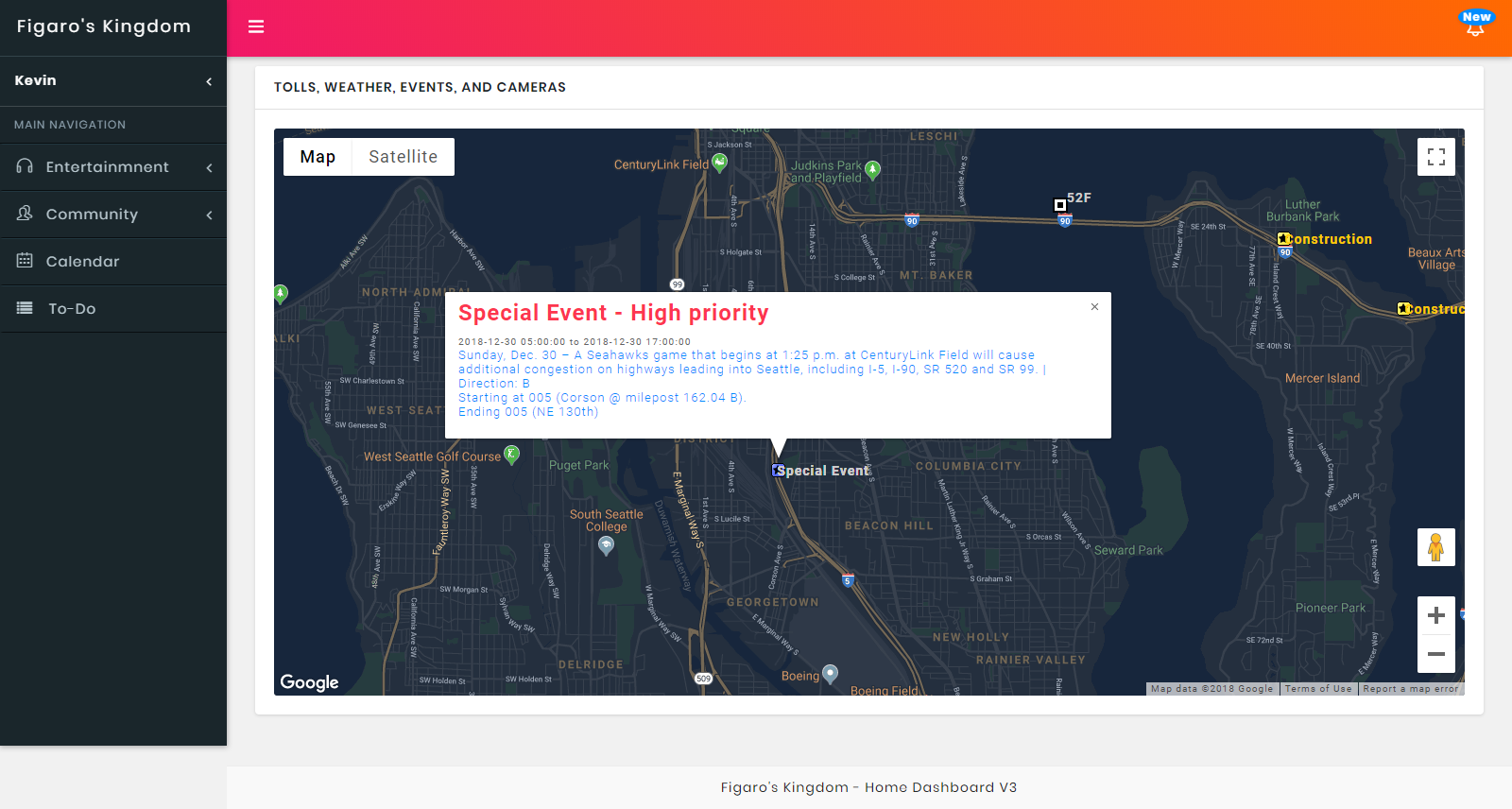 Traffic Alerts