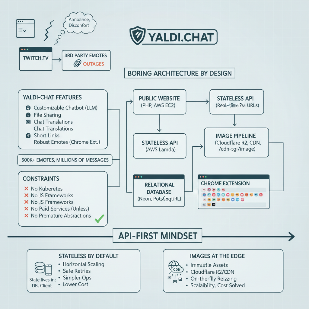Building Yaldi.chat Emote Service